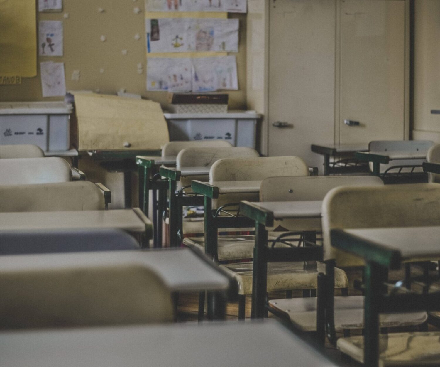photography of school room